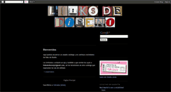 Desktop Screenshot of linksdediseno.blogspot.com
