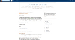 Desktop Screenshot of cozinhacuriosa.blogspot.com