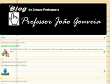 Tablet Screenshot of professorjoaogouveia.blogspot.com