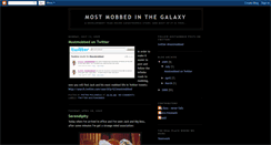 Desktop Screenshot of mostmobbed.blogspot.com