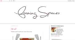 Desktop Screenshot of framingspaces.blogspot.com