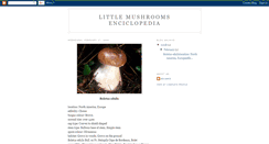 Desktop Screenshot of mushrooms-enciclopedia.blogspot.com