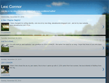 Tablet Screenshot of lexiconnor.blogspot.com