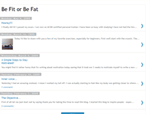 Tablet Screenshot of befitorbefat.blogspot.com