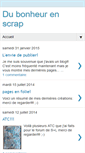 Mobile Screenshot of dubonheurenscrap.blogspot.com