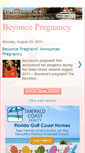 Mobile Screenshot of beyoncepregnancy.blogspot.com