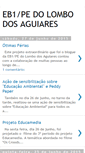 Mobile Screenshot of eb1pelombodosaguiares.blogspot.com
