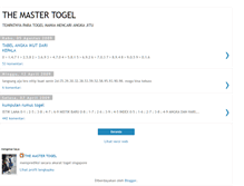 Tablet Screenshot of mastertogel8.blogspot.com