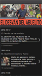 Mobile Screenshot of eldesvandelabuelito.blogspot.com