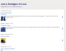 Tablet Screenshot of justasmidgenoflove.blogspot.com