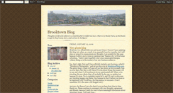 Desktop Screenshot of brooktown.blogspot.com