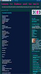 Mobile Screenshot of 2laborand2wait.blogspot.com