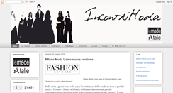 Desktop Screenshot of incontrimodalemadenitalie.blogspot.com