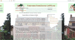 Desktop Screenshot of empresasfamiliarescatolicas.blogspot.com