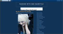 Desktop Screenshot of fashionemohairstyle.blogspot.com