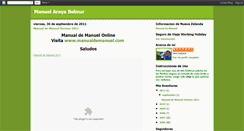 Desktop Screenshot of manuelaraya.blogspot.com