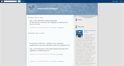 Desktop Screenshot of matematicoslapazz.blogspot.com