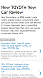 Mobile Screenshot of new-toyota-car.blogspot.com