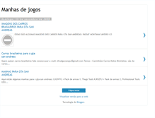 Tablet Screenshot of manhasdejogosgw.blogspot.com