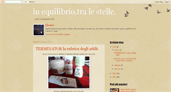 Desktop Screenshot of inequilibriotralestelle.blogspot.com