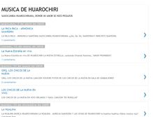 Tablet Screenshot of musicahuarochirana.blogspot.com