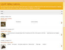 Tablet Screenshot of llynfivalleynature.blogspot.com