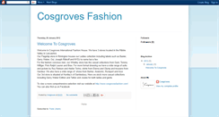 Desktop Screenshot of cosgrovesfashion.blogspot.com