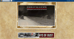Desktop Screenshot of dustbowlechoes.blogspot.com