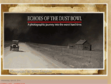 Tablet Screenshot of dustbowlechoes.blogspot.com