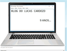 Tablet Screenshot of blogdolucascardozo.blogspot.com