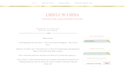 Desktop Screenshot of chintznchina.blogspot.com