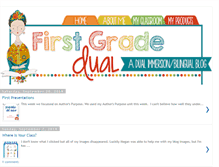 Tablet Screenshot of dualkinderteacher.blogspot.com