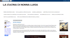 Desktop Screenshot of lacucinadinonnaluisa.blogspot.com