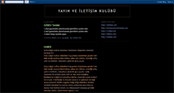 Desktop Screenshot of ersin-firatyayinveiletisimkulubu.blogspot.com