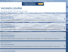 Tablet Screenshot of liguriavacanze.blogspot.com