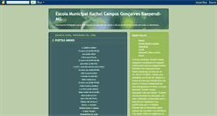 Desktop Screenshot of escolarachelcamposbaependi.blogspot.com
