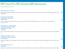 Tablet Screenshot of javaerpsolution.blogspot.com