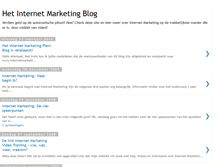 Tablet Screenshot of hetinternetmarketingvideotrainingblog.blogspot.com