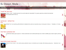 Tablet Screenshot of evdizaynmoda.blogspot.com