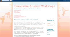 Desktop Screenshot of dinnerwareartspaceworkshops.blogspot.com