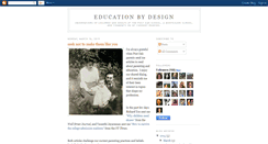 Desktop Screenshot of educationbydesign.blogspot.com