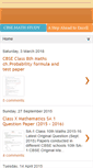Mobile Screenshot of cbsemathstudy.blogspot.com
