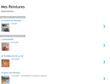 Tablet Screenshot of mmspeintures.blogspot.com