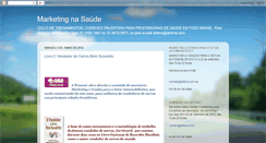 Desktop Screenshot of marketing-na-saude.blogspot.com