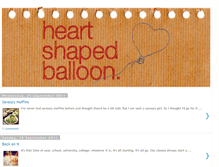 Tablet Screenshot of heartshaped-balloon.blogspot.com