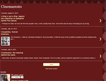 Tablet Screenshot of cinemaresto.blogspot.com