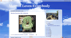 Desktop Screenshot of mortonloveseverybody.blogspot.com