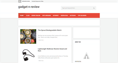 Desktop Screenshot of gadgetnreview.blogspot.com