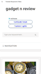 Mobile Screenshot of gadgetnreview.blogspot.com