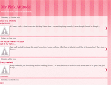 Tablet Screenshot of my-pink-attitude.blogspot.com